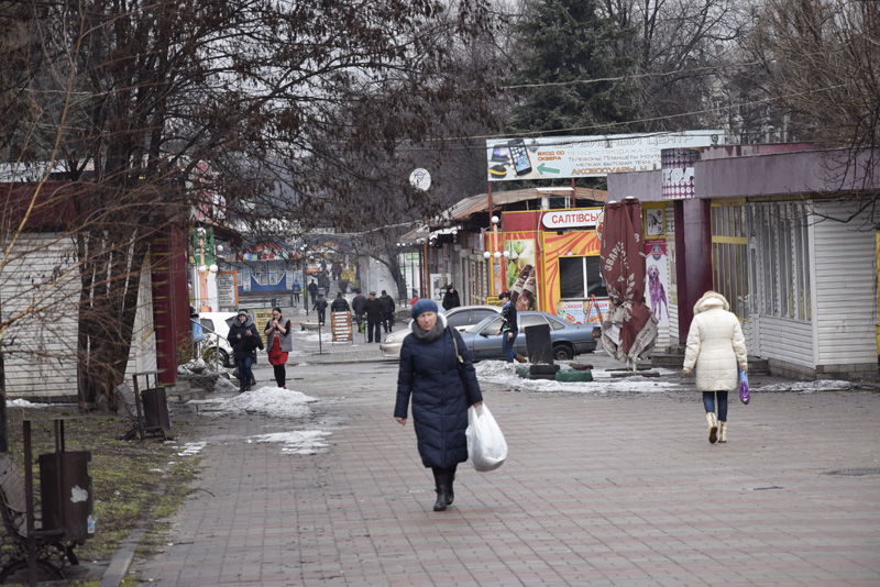 Сквер на проспекті Свободи вище перехрестя вулиць Шепетова і проспекта Свободи 15 березня 2018
