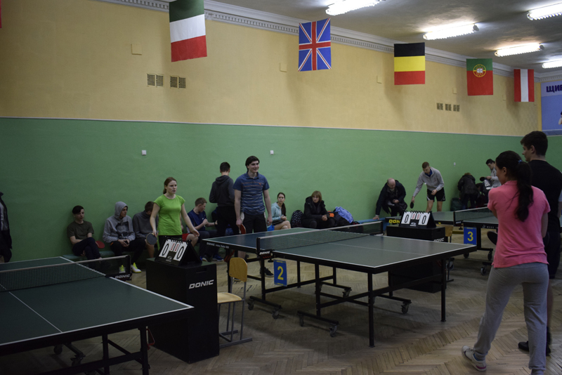 Тенісна зустріч Камянський метколедж і Дніпровський коледж транспортної інфраструктури 29 березня 2018