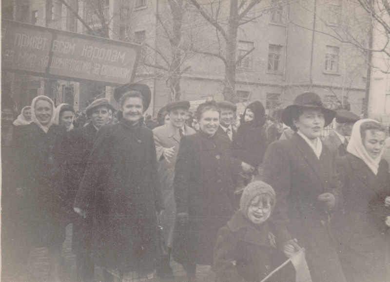 54 парад 7 листопада 1950