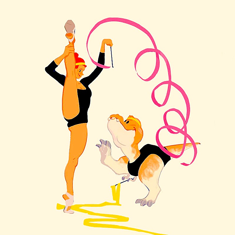 4 1685524364 celes club p karikatura khudozhestvennaya gimnastika ri 2