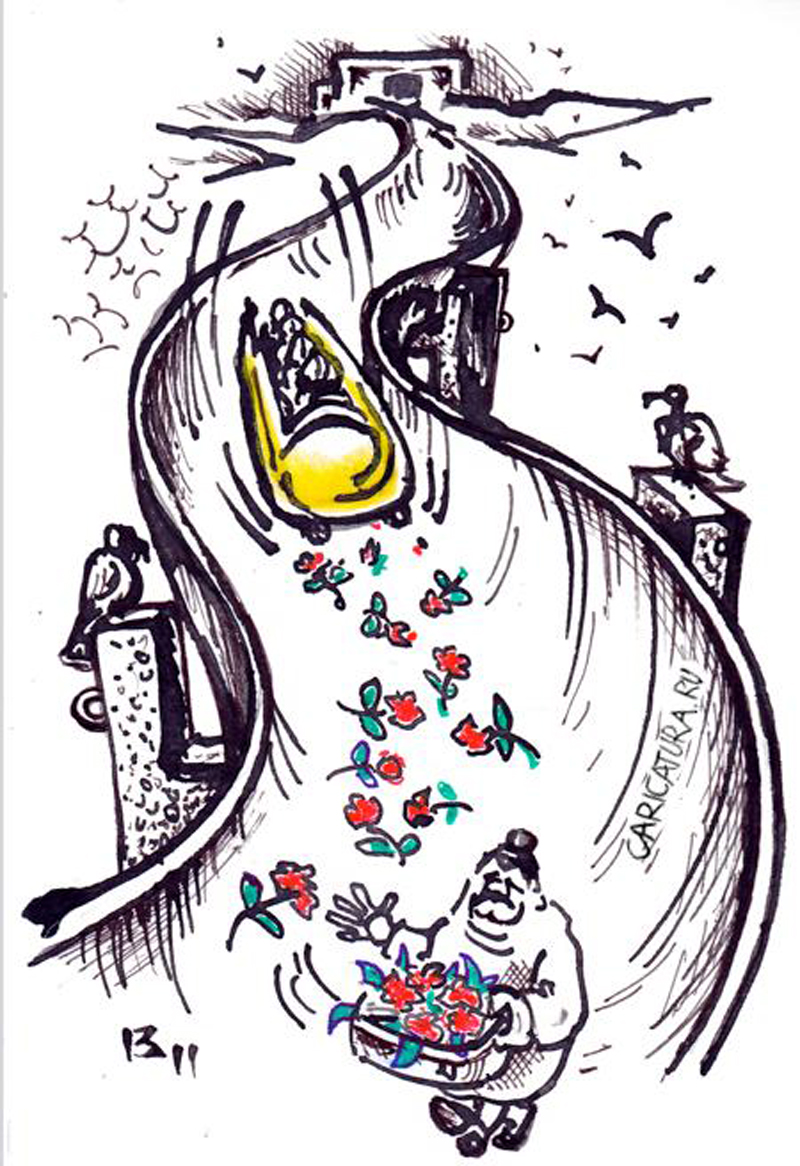 karikatura bobsley mihail kuzmin 1822