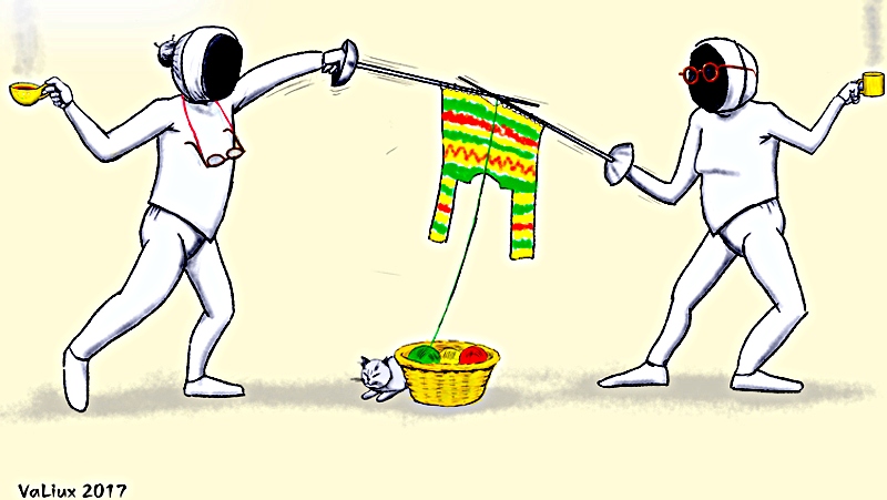 Бабусі фехтувальниці