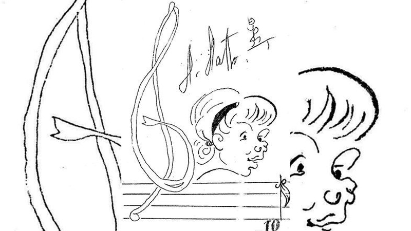 Шарж на Ларису Латиніну Дирій