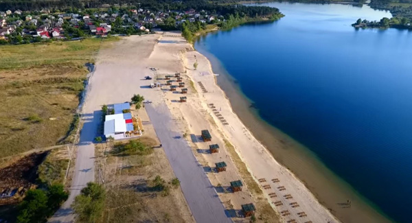 goluboe ozero elizavetinskij kotlovan v p elizavetovka dnepropetrovskoj oblasti.14 f